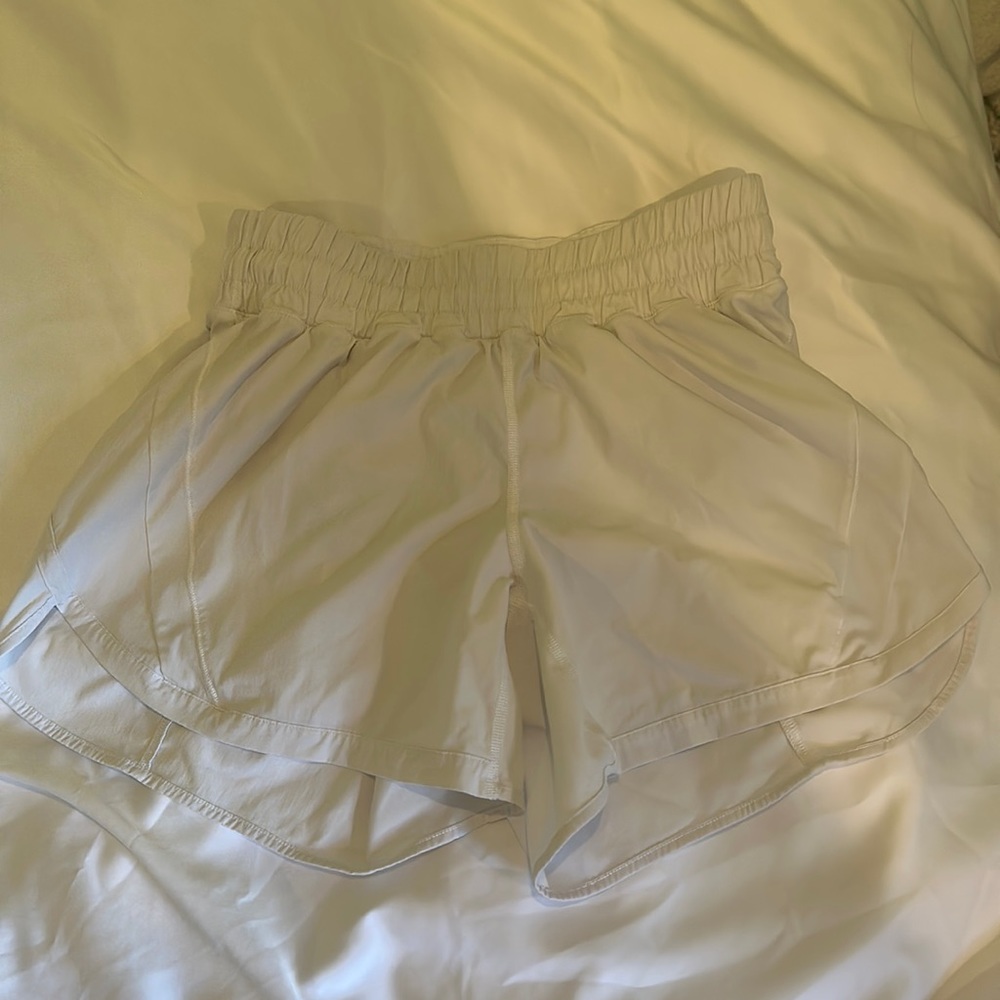 White Lululemon Shorts